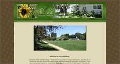 Desktop Screenshot of lanhamvillagehoa.com